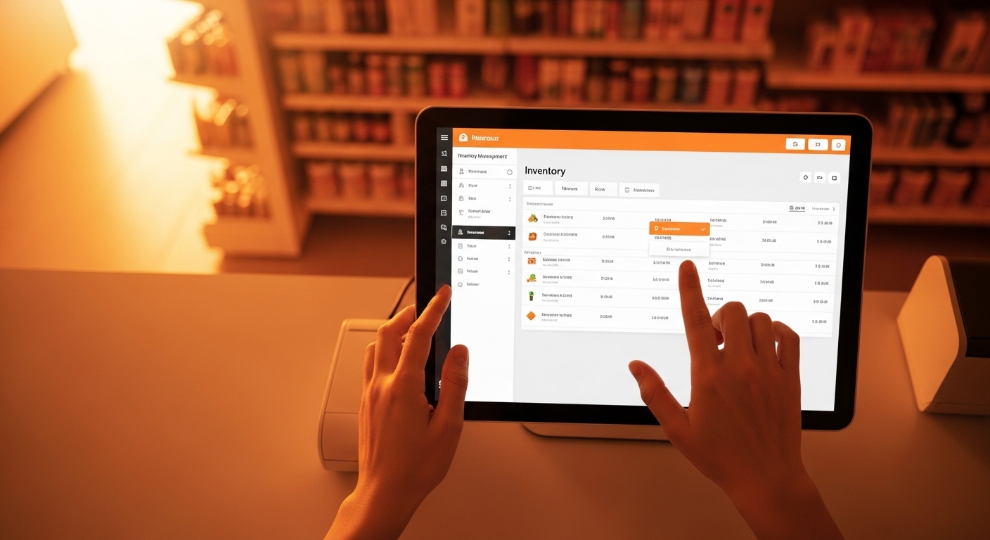 Digital POS system in action at Newecon minimart